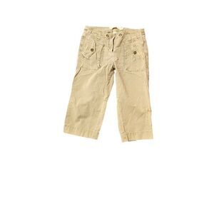 J. Crew City Fit size 2P Olive Green Crop Chino Pants